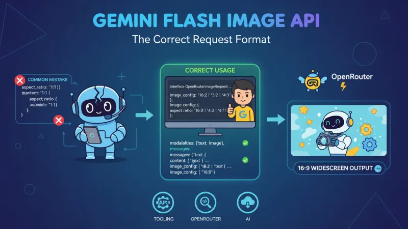 OpenRouter 调用 Gemini Flash Image 生成图片 - 正确姿势